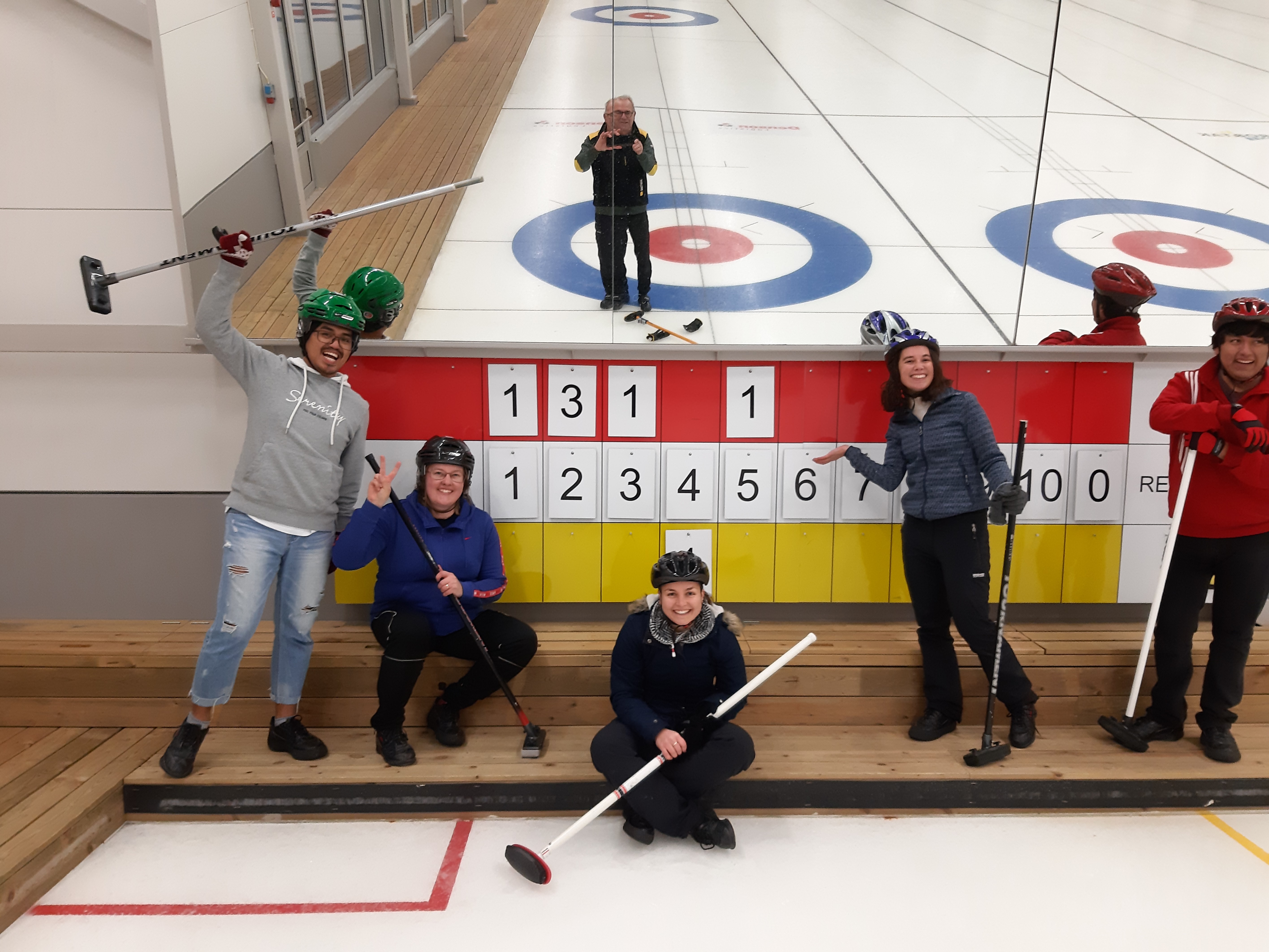 Curling in December 2019